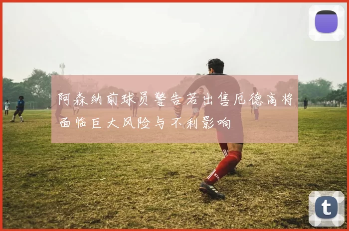 阿森纳前球员警告若出售厄德高将面临巨大风险与不利影响